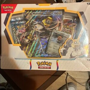 Pokemon TCG Melmetal VMAX Box Set - Silver and Gold